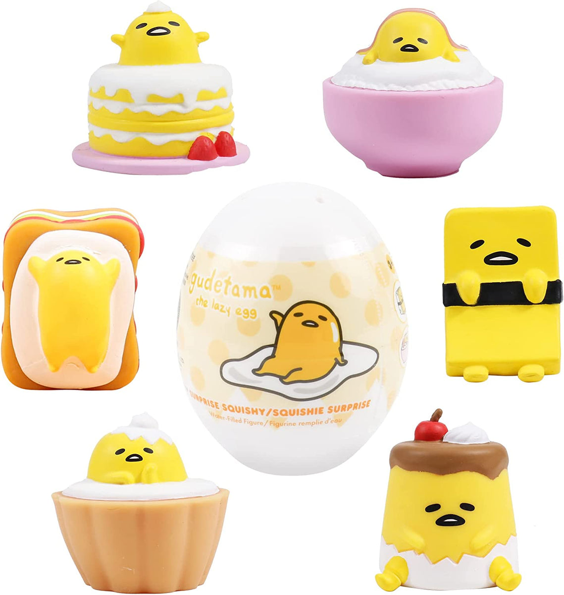 Gudetama SquiSHU Capsule (Series 1) – Hamee.com - Hamee US