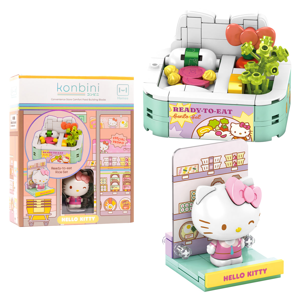 Hello Kitty and Friends Konbini Building Blocks Set - Hello Kitty