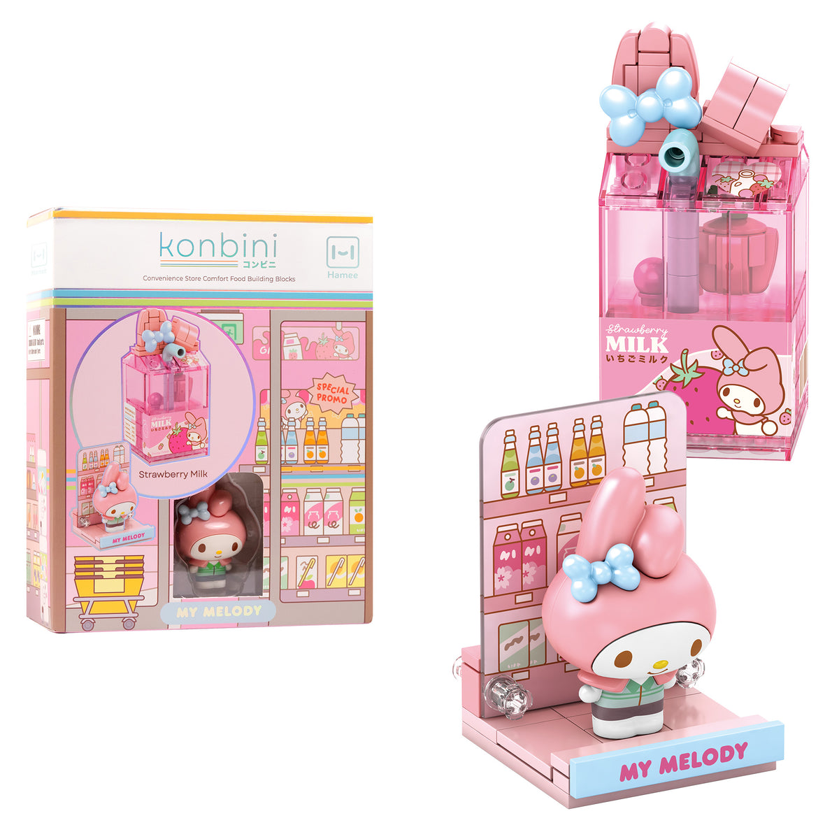 Hello Kitty and Friends Konbini Building Blocks Set - My Melody