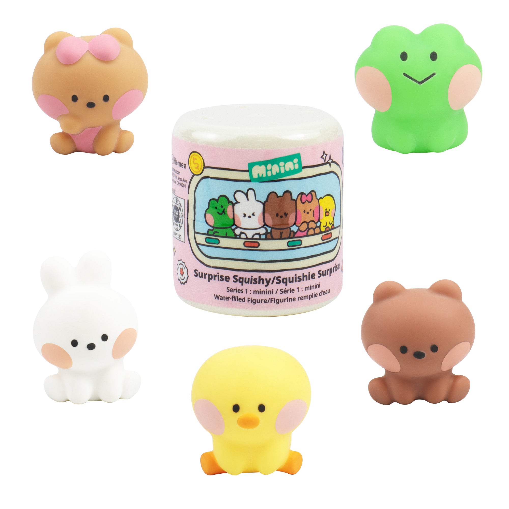 Hamee Hello Kitty and Friends Squishies 2 Pc.