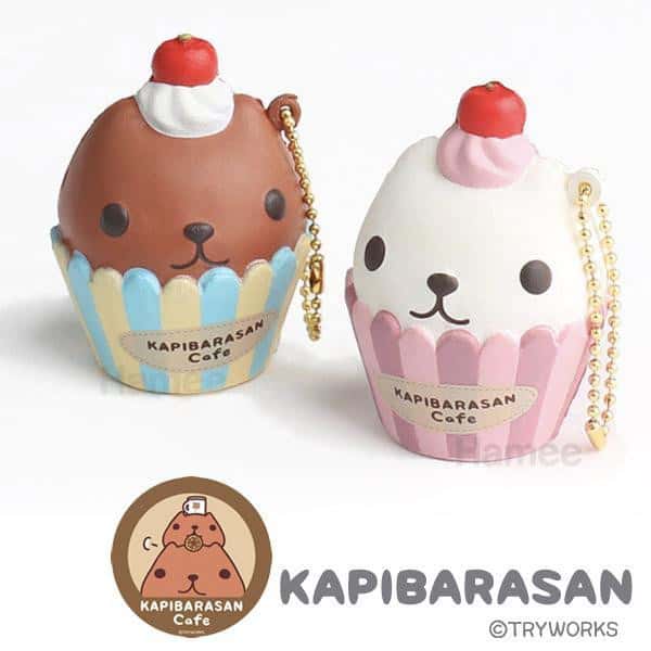 Kapibarasan Cupcake Squishy - Hamee.com - Hamee US