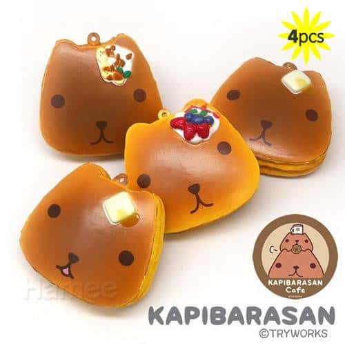 Kapibarasan Pancake Squishy Collector's Set - Hamee.com - Hamee US