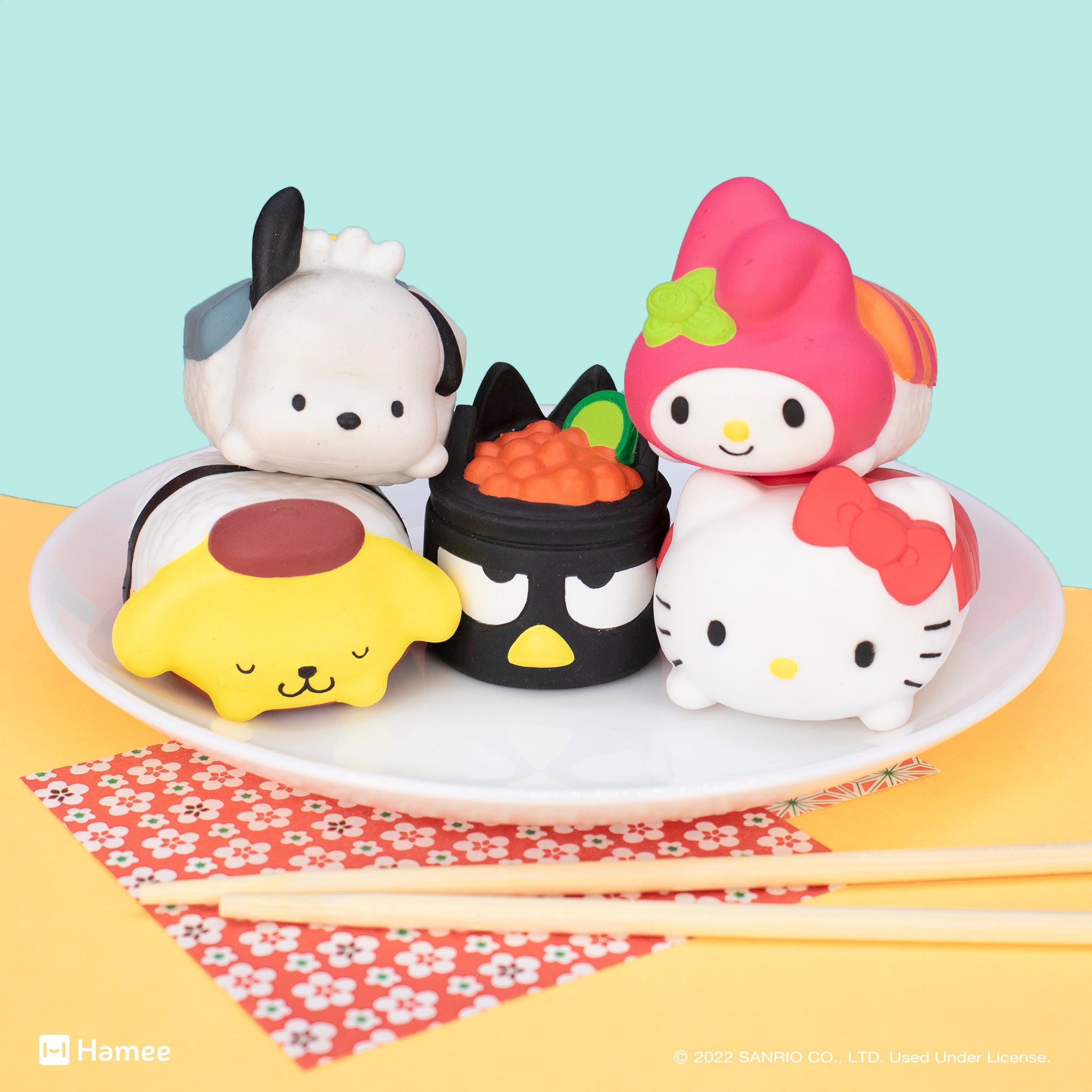 Hello Kitty and Friends Sushi Squishies