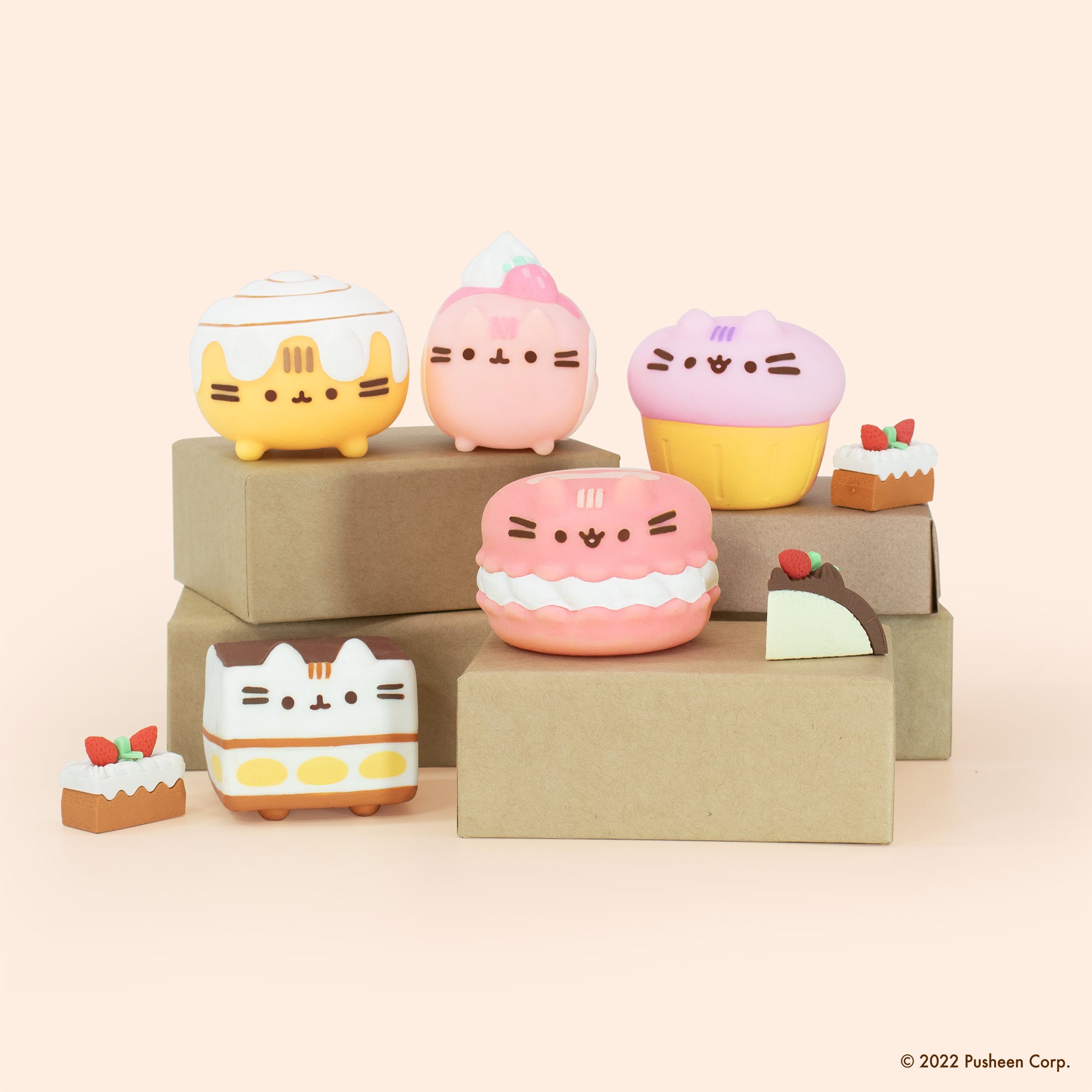 Pusheen プシーン スクイーズ セット 海外 レア Pusheen SquiSHU Capsule - Pusheen's Catfé (Series 3) – Hamee
