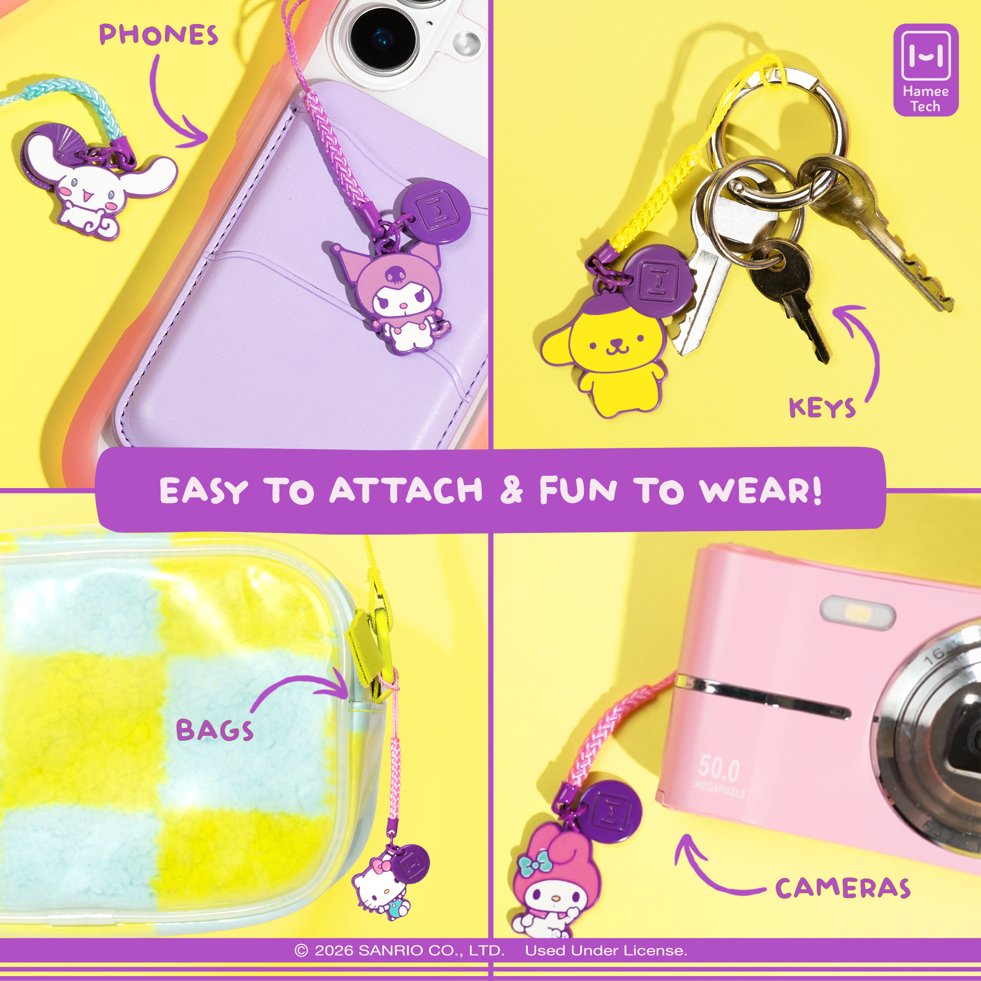 Hello Kitty And Friends Blind Box Enamel Phone Charms (S1 - Kawaii Tokyo Series) Hello Kitty And Friends Blind Box Enamel Phone Charms (S1 - Kawaii Tokyo Series)