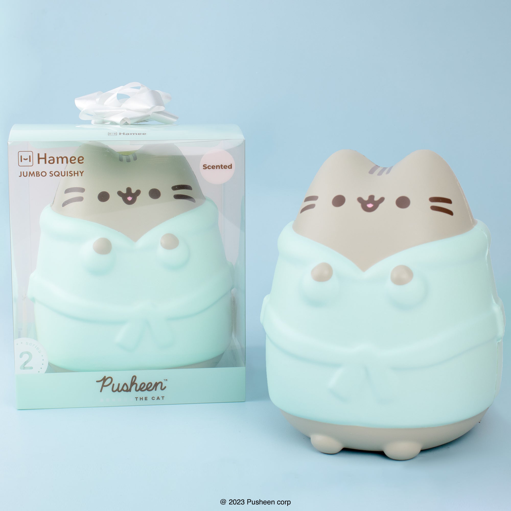 Mochi Squishy Hamee Pusheen Cat Slow Rising Cute Jumbo Squishy Toy
