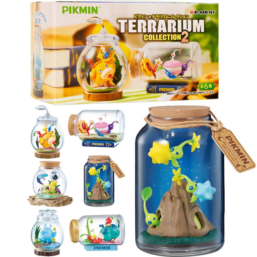 RE MENT Pikmin Blind Box Mini Figurine Pikmin Terrarium Collection 2 re-ment-pikmin-blind-box-mini-figurine-pikmin-terrarium-collection-2