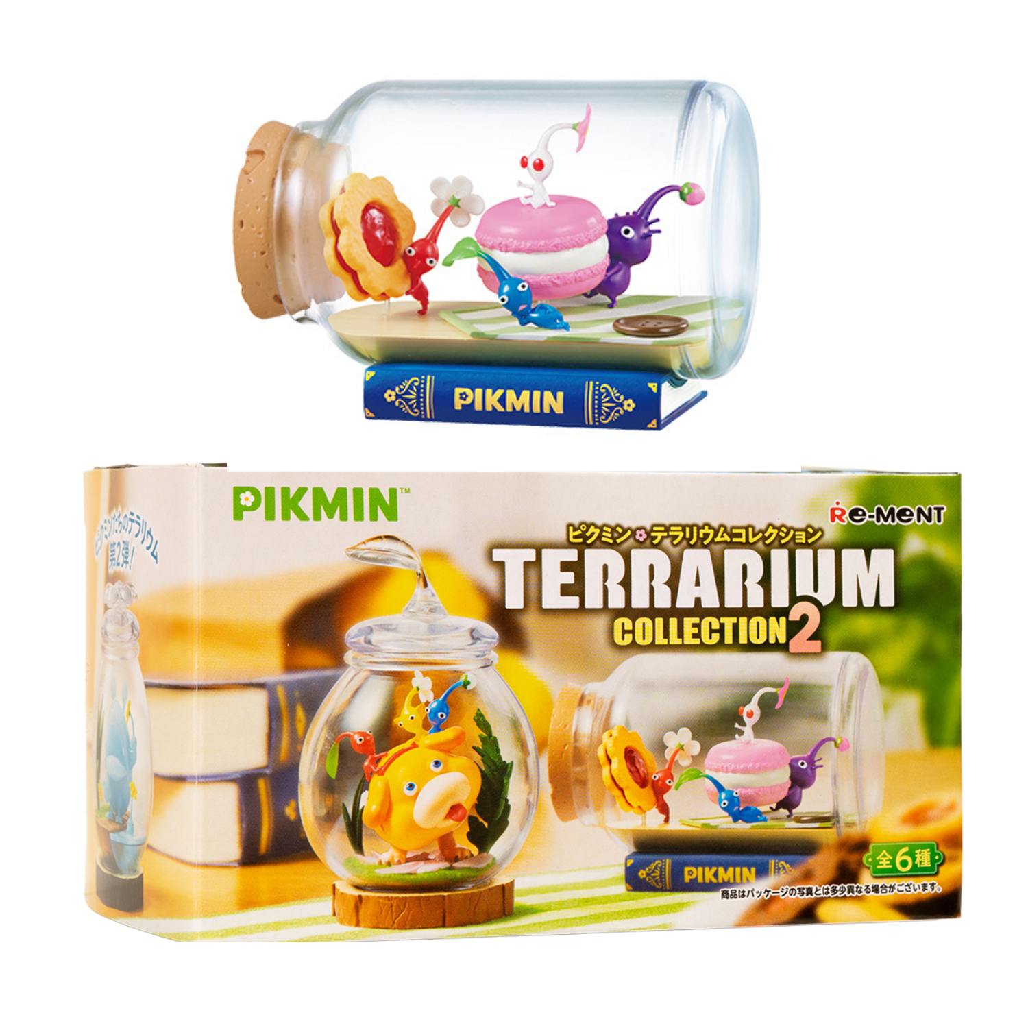 RE-MENT Pikmin Blind Box Mini Figurine (Pikmin Terrarium RE-MENT Pikmin Blind Box Mini Figurine (Pikmin Terrarium