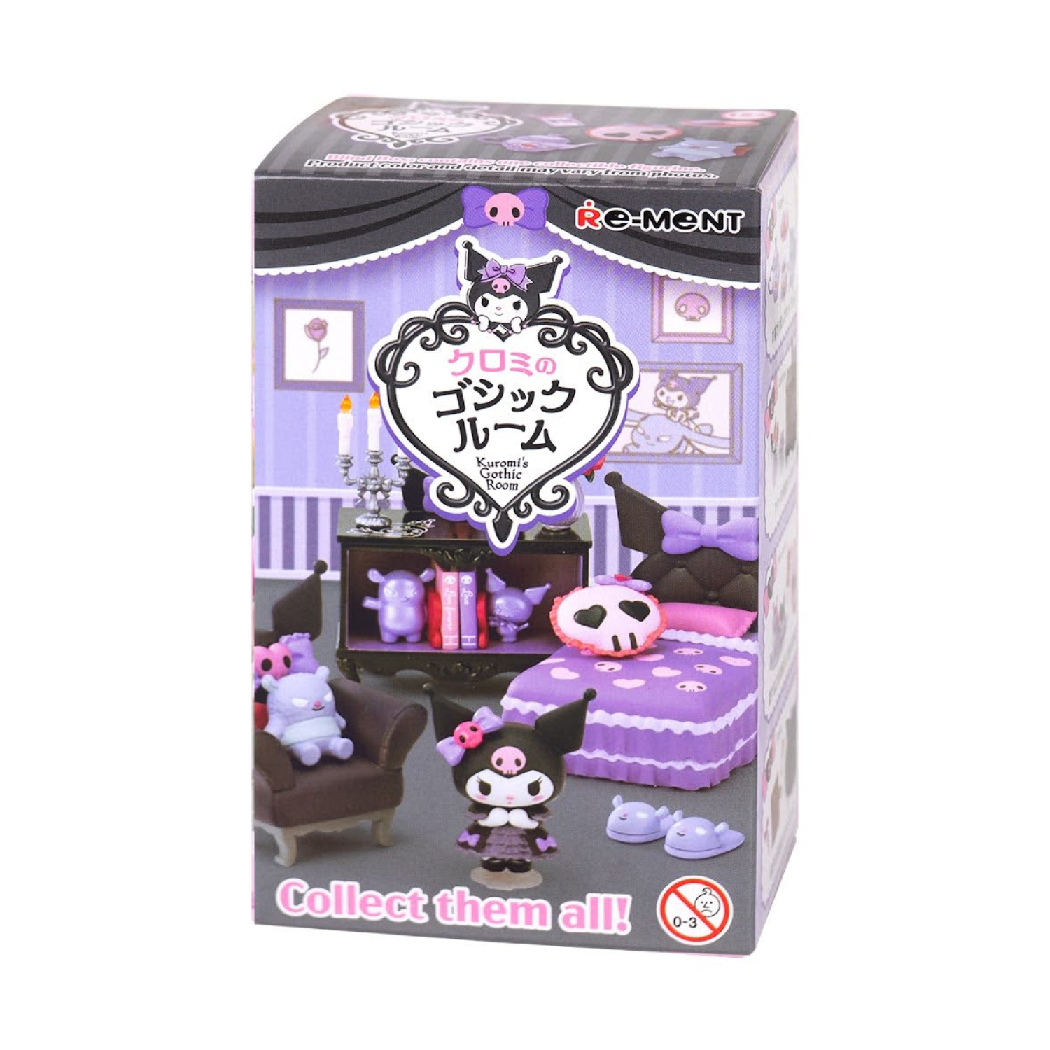 RE-MENT Hello Kitty and Friends Blind Box Mini Figures (Kuromi's