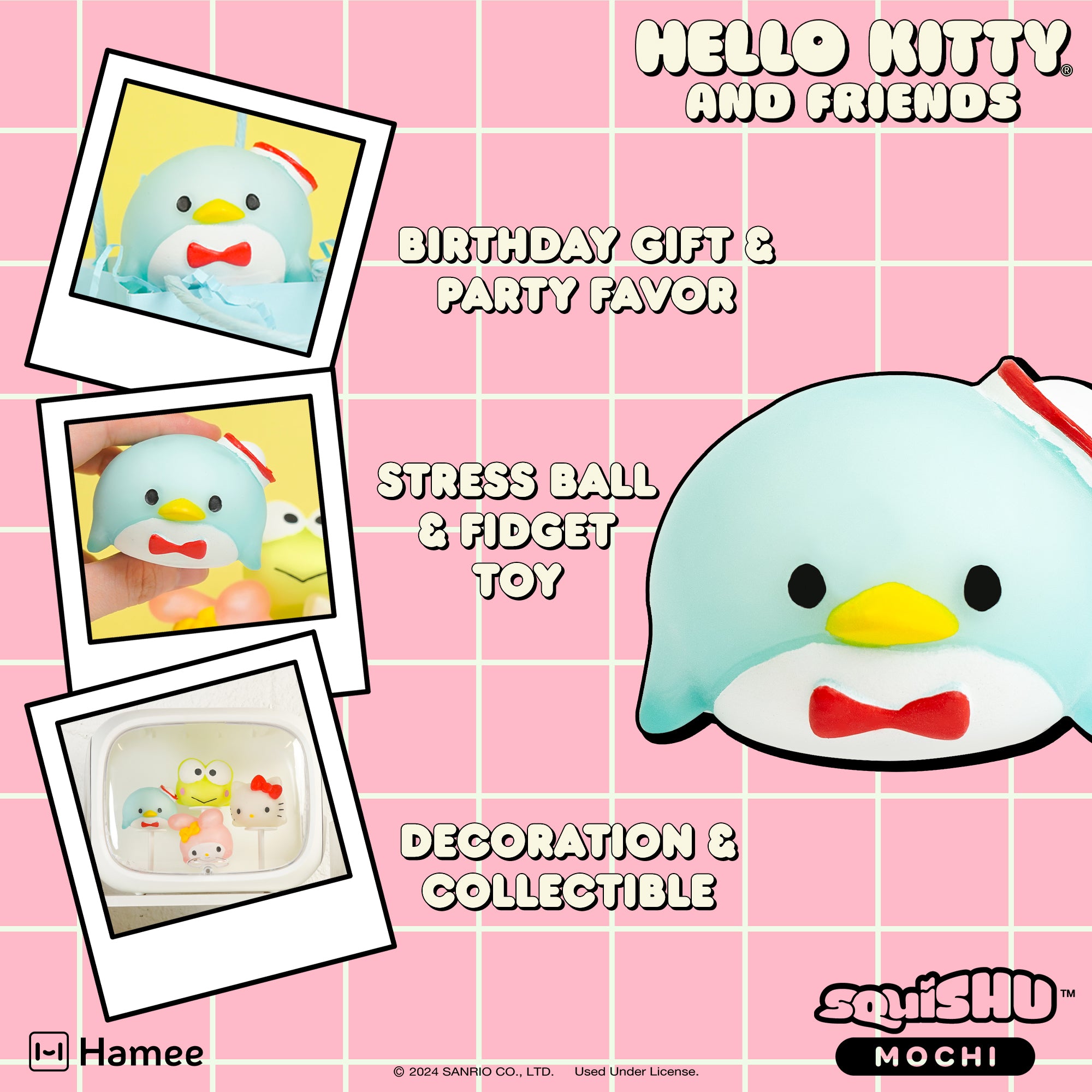 Sanrio Hello Kitty and Friends SquiSHU Mochi Series 2 - Tuxedosam