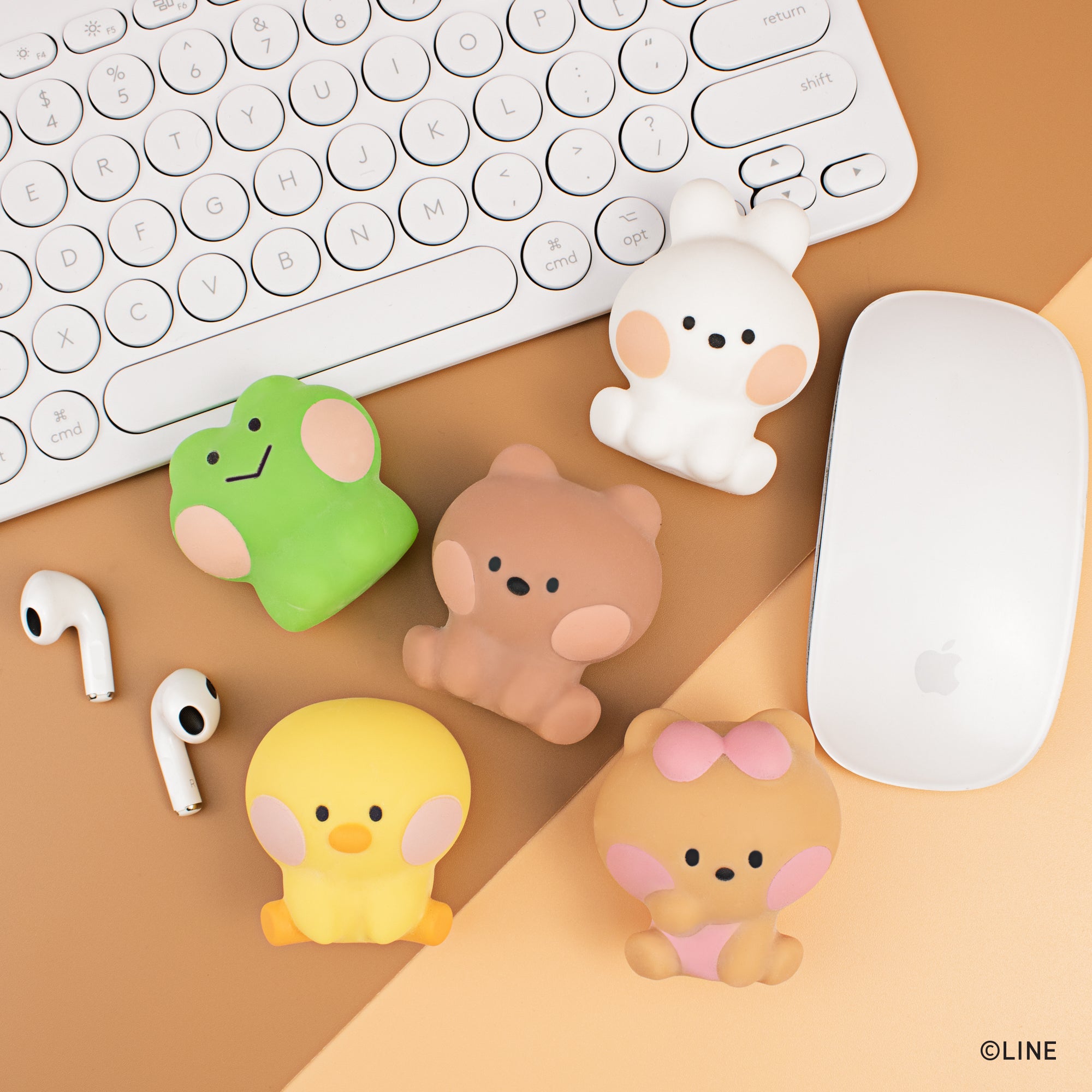 LINE FRIENDS minini SquiSHU Capsule (Series 1) – Hamee.com