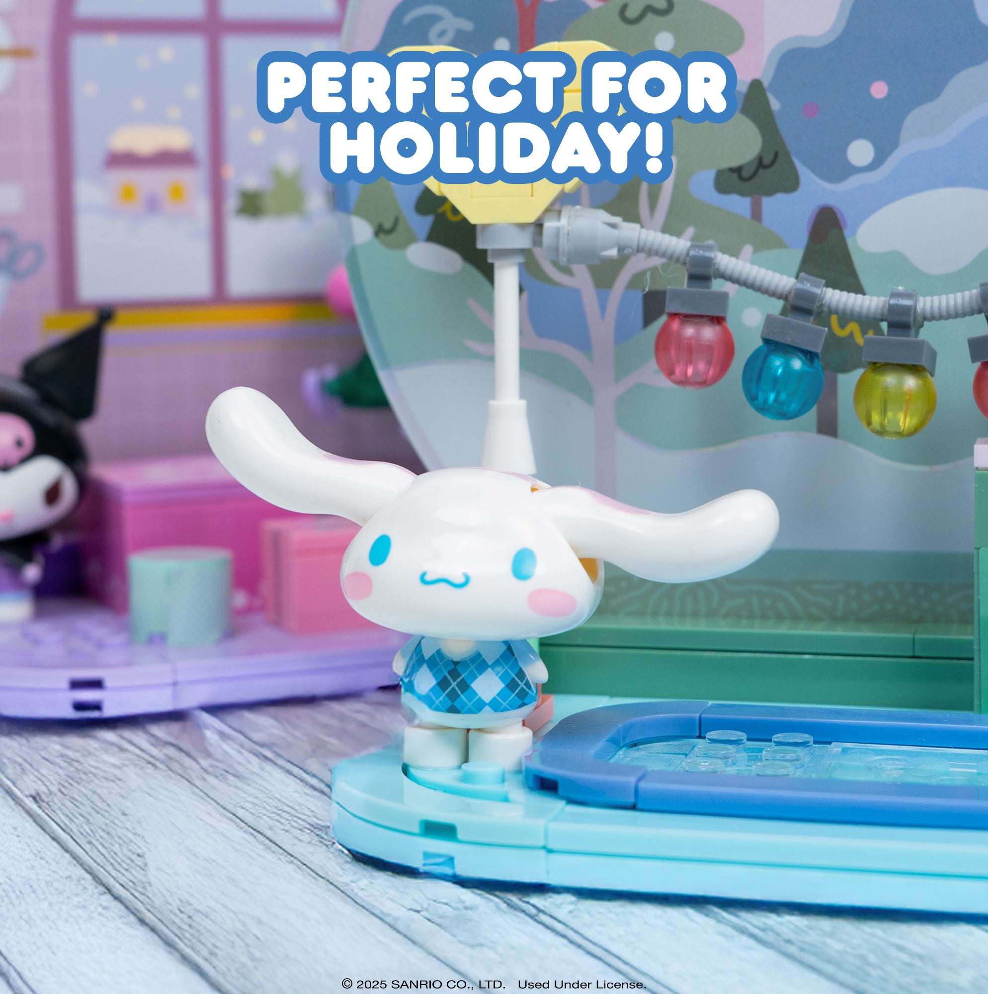 Hello Kitty and Friends Holiday Building Blocks Set - Cinnamoroll