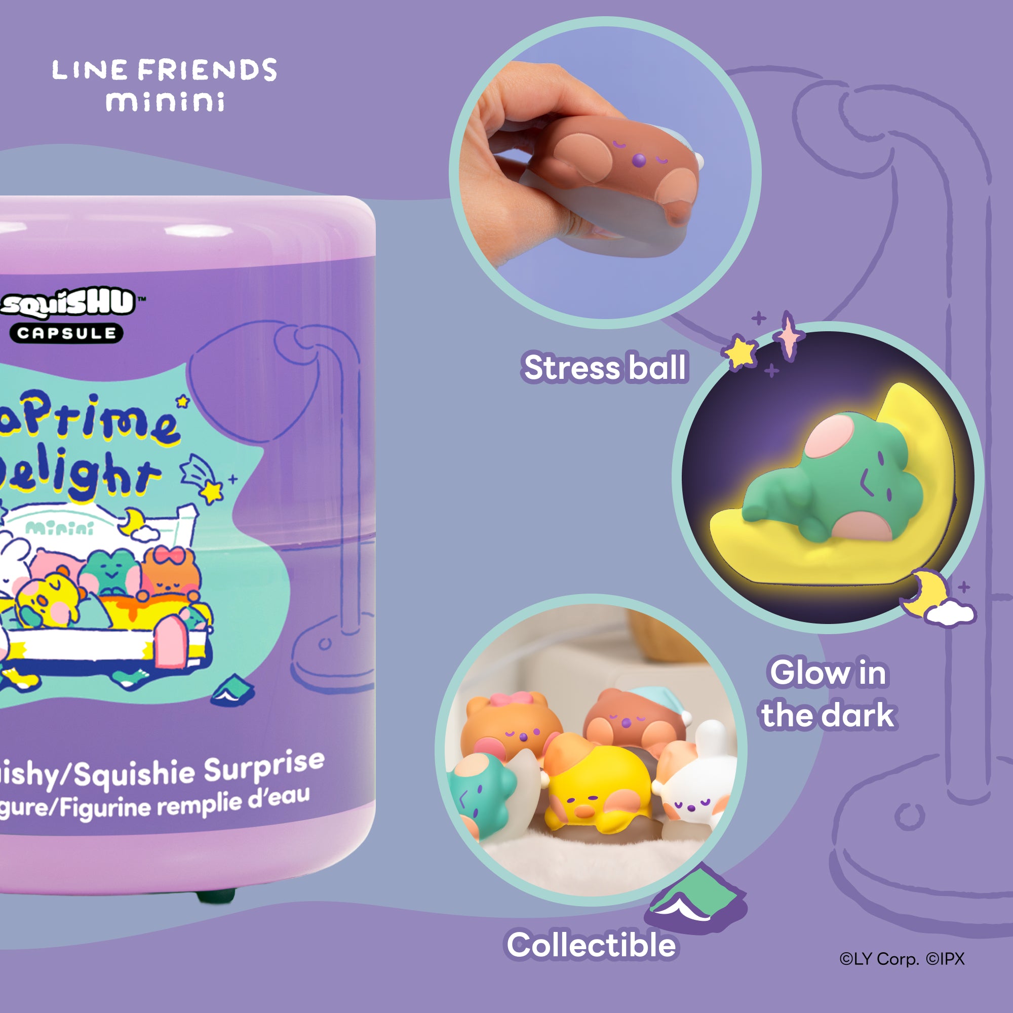 Hamee Anirollz Capsule Squishies (Series 2) – Hamee.com