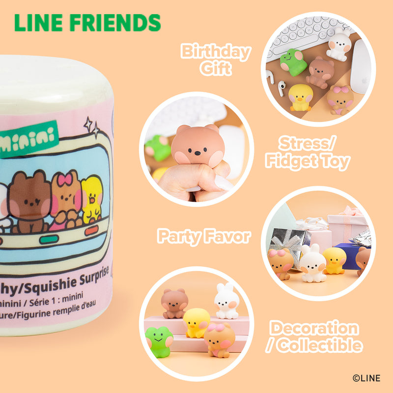 LINE Friends minini Series 1 Capsule Squishy