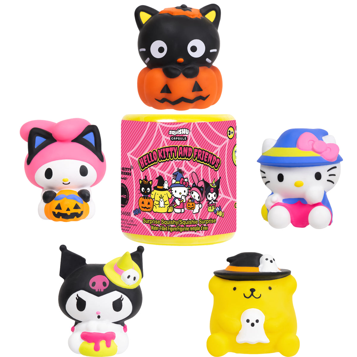 Hello Kitty and Friends SquiSHU Capsule - Halloween (Series 8