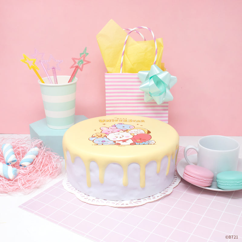 BT21 Cake, Food & Drinks, Homemade Bakes on Carousell