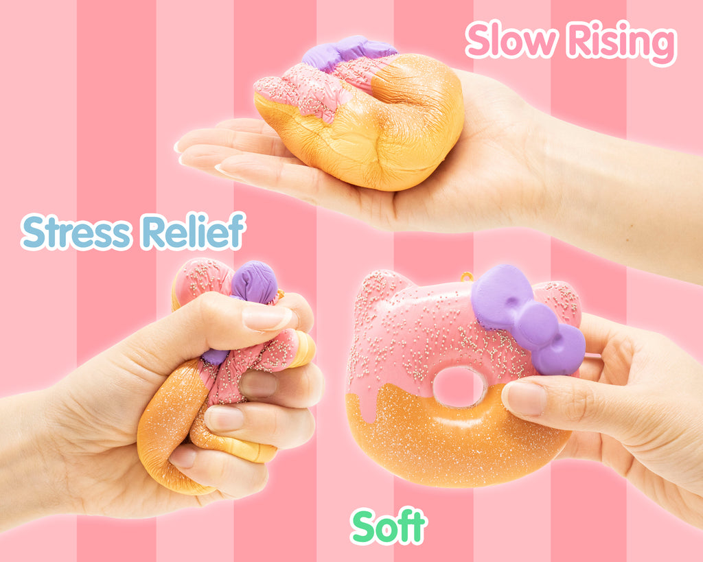 Sanrio Hello Kitty Glazed Donut Squishy - Hamee.com - Hamee US