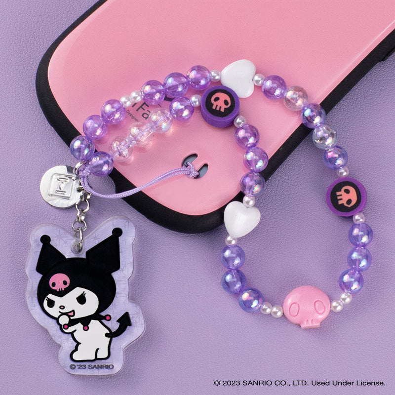 Kuromi Charms Bracelets Sanrio Cartoon Figure Pendant Hand Chains Cute  Kuromi Beads Diy Bangles for Women Fashion Jewelry Gifts