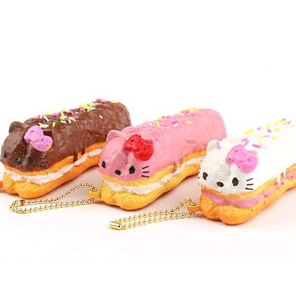 Sanrio Hello Kitty Lovely Sweets Series Eclair Squishy - Hamee.com - Hamee US